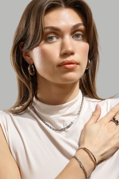 Ondina Ring - Silverpläterad