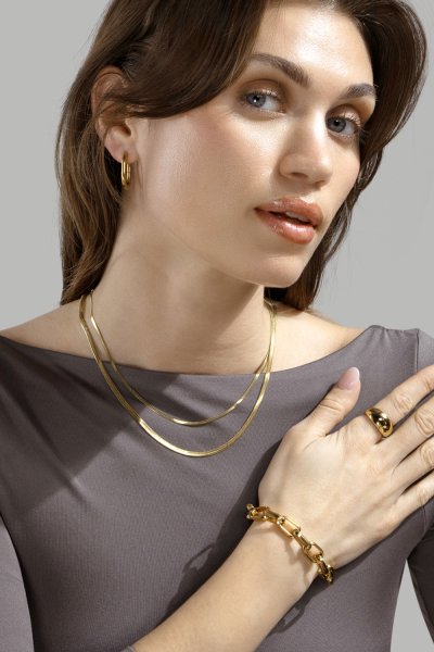 Boldura Ring - 18k Gold Plated