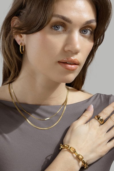 Boldura Ring - 18k Gold Plated