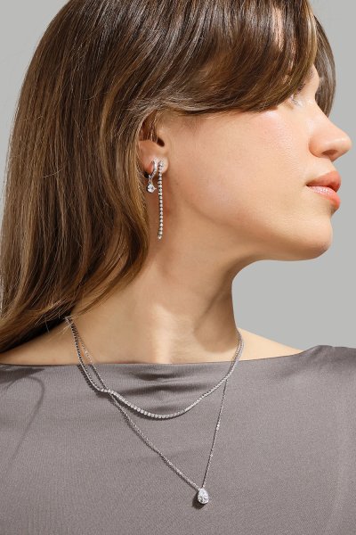 Armband Dainty Sparkle - Silver Plated