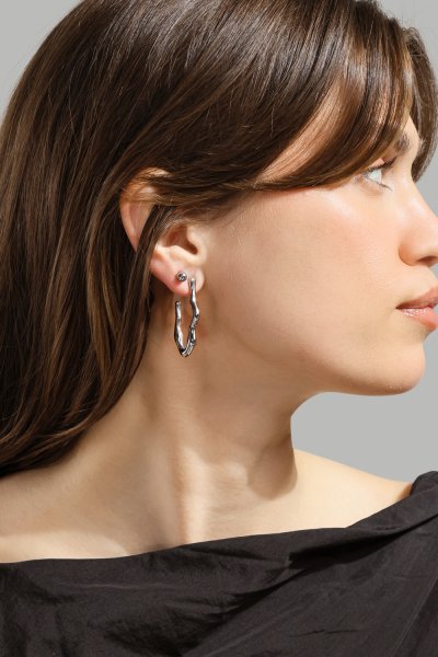 Golden Clover Charm Bracelet - Silver Plated