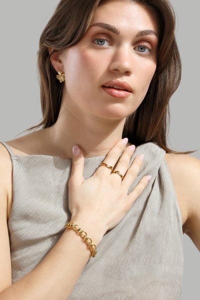 Armband The link - 18k Guldpläterat