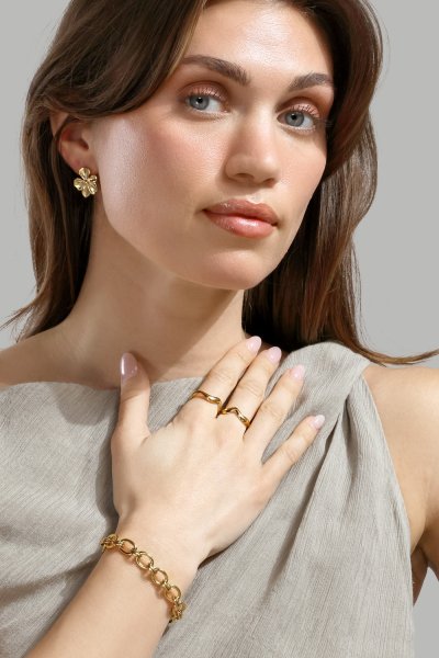 Armband The link - 18k Guldpläterat