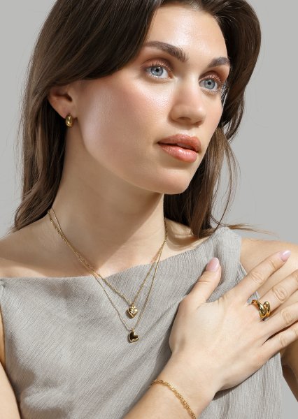 Halsband Amore - 18k Guldpläterat