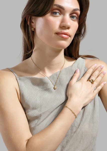 Halsband Heartshine – 18k Gold Plated
