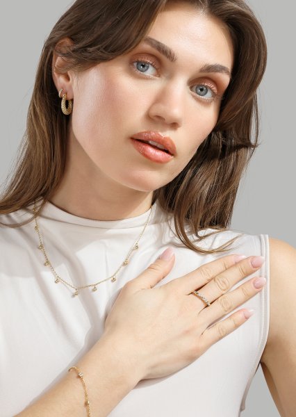 Celesta Ring - 18k Gold Plated