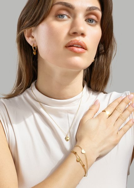 Initial Ring – 18k Guldpläterad