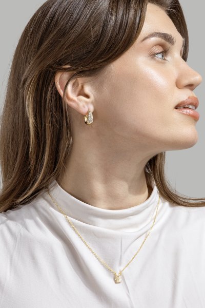 Halsband Initial Letters A-N – 18k Guldpläterat