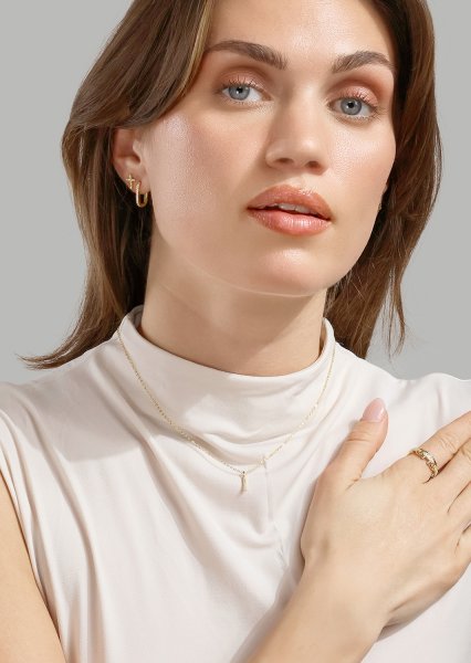 Halsband Lumière - 18k Guldpläterat