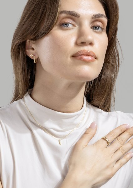 Halsband Lumière - 18k Guldpläterat
