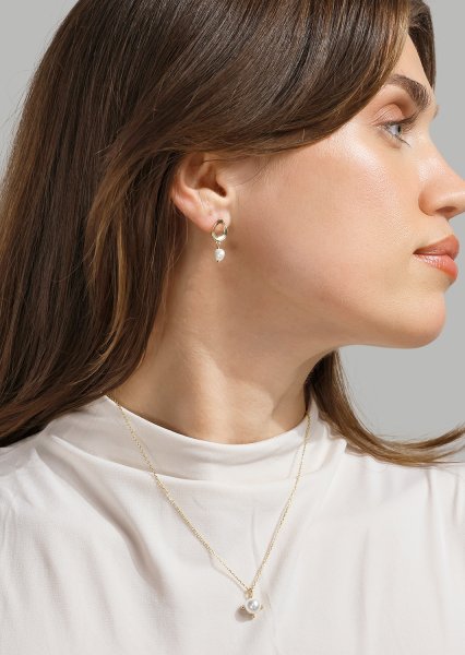 Halsband North Pearl - 18k Gold Plated