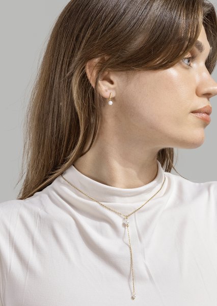 Halsband Ocean Thread - 18k Guldpläterat