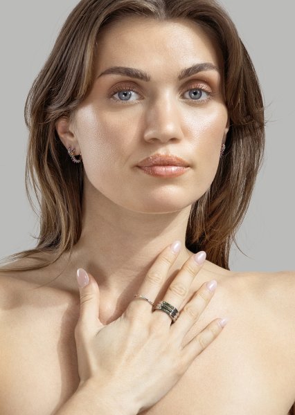 Ring Prism - Silver Plated