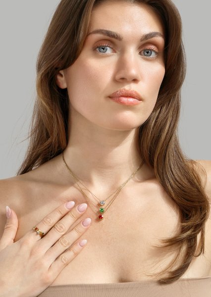 Trinity Prisma Ring - 18k Gold Plated