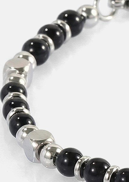 Pärlarmband Obsidian Crest