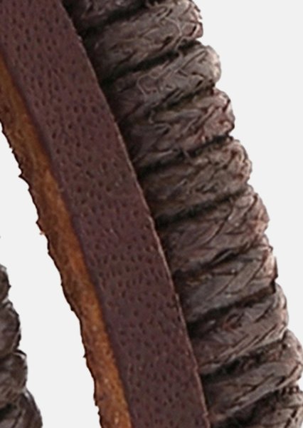 Läderarmband Echelon Weave
