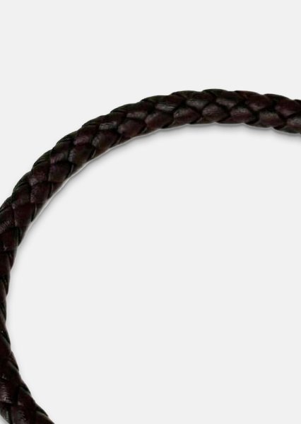 Läderarmband Crown Weave