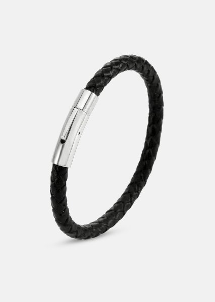 Läderarmband Velor Crest