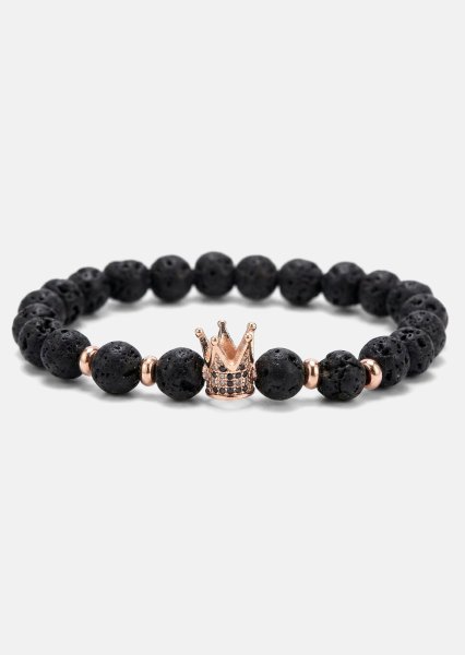 Pärlarmband Regal Ember