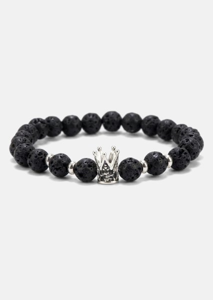 Pärlarmband Lava Crown