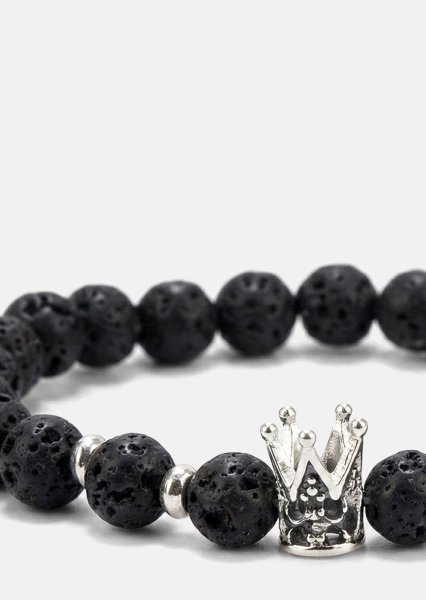 Pärlarmband Lava Crown