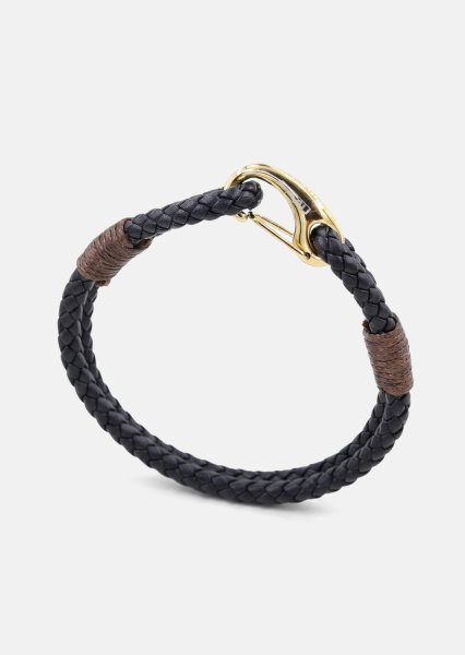 Läderarmband Titan Charm