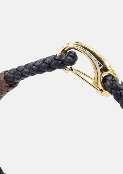 Läderarmband Titan Charm