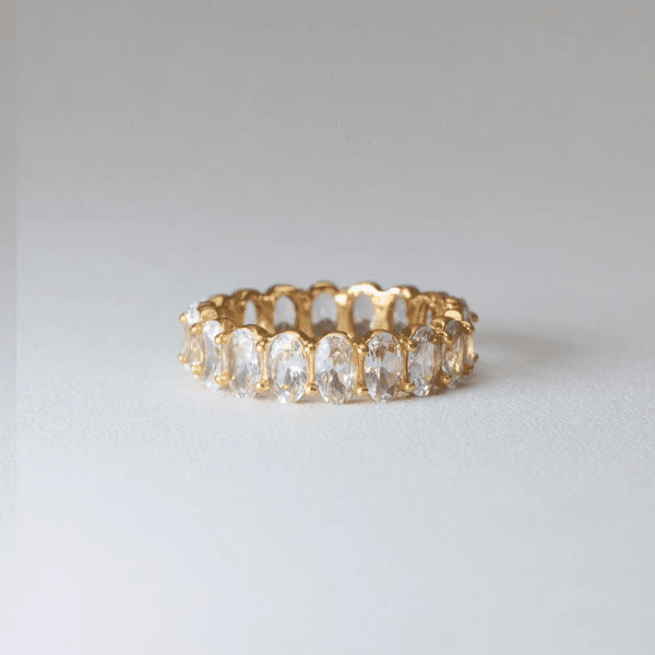 Ring Pearl Scylla - 18k Guldpläterad