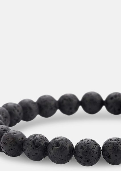 Pärlarmband Obsidian Thread