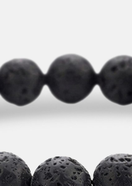 Pärlarmband Obsidian Thread