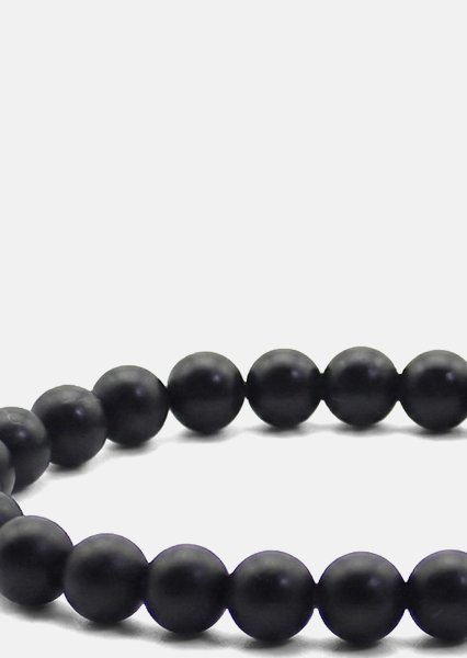 Pärlarmband Obsidian Whisper