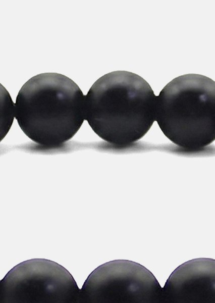 Pärlarmband Obsidian Whisper