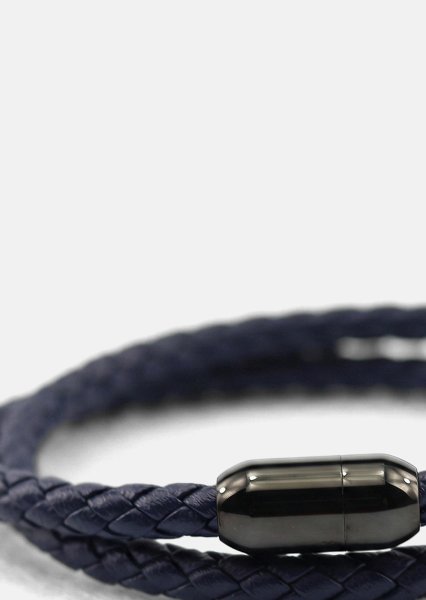 Läderarmband Silent Crest