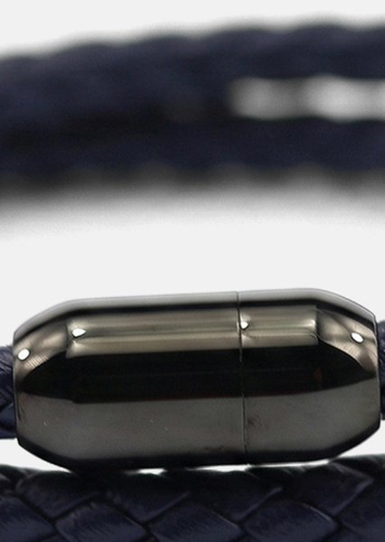 Läderarmband Silent Crest