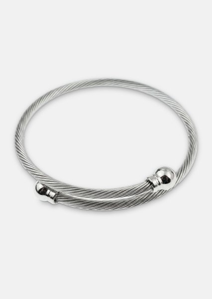 Armband Rhyden Span - Silverpläterat