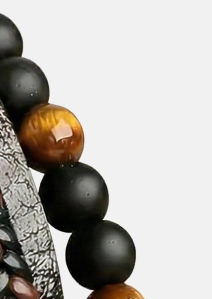 Läderarmband Grit Aura