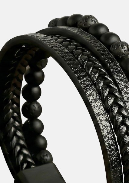 Läderarmband Nightfall Bond