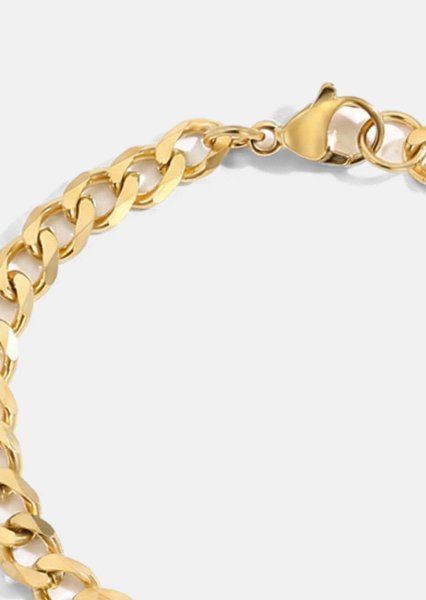 Armband Titan Charmer - 18k Guldpläterat