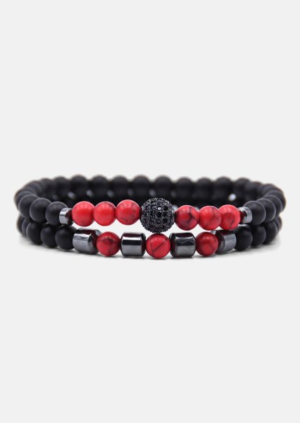 Pärlarmband Crimson Valor
