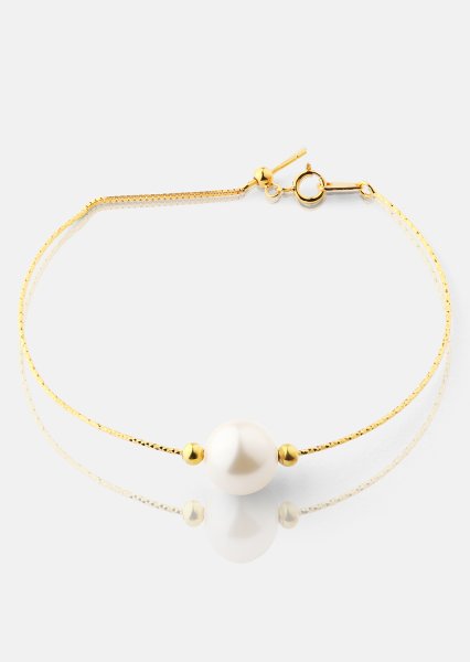 Armband Pearl Aura - 18k Gold Plated