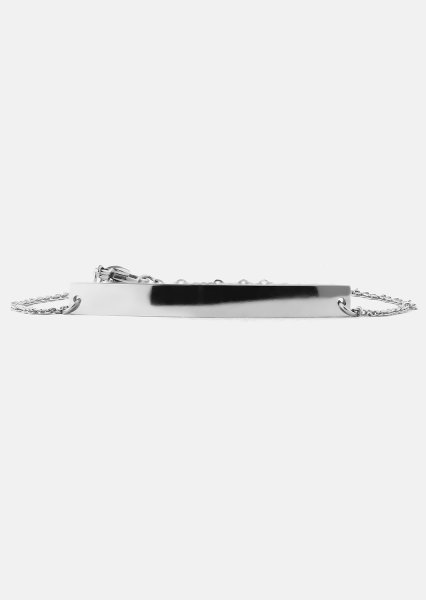 Armband Sleek Elegance - Silverpläterat