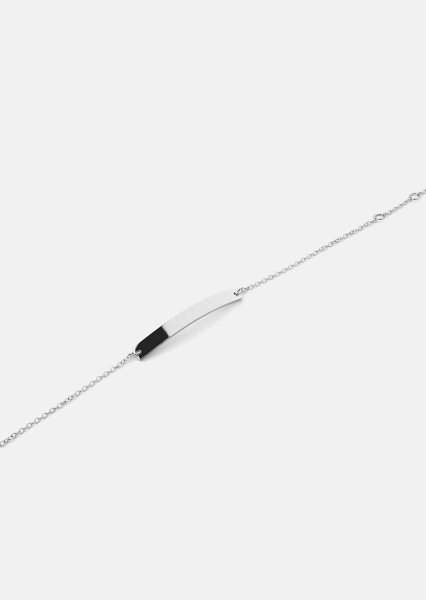Armband Sleek Elegance - Silverpläterat
