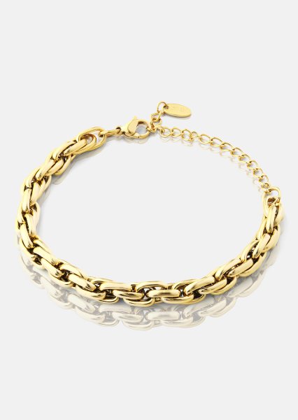 Armband Shine Link - 18k Guldpläterat
