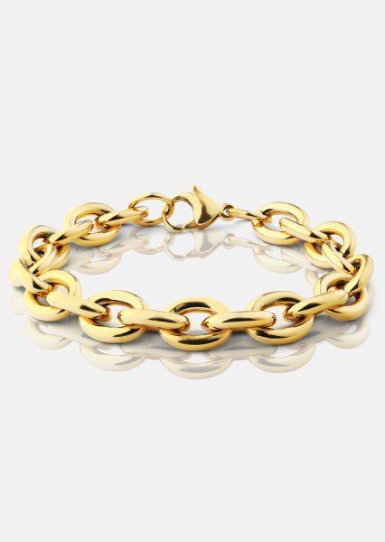 Armband Loop – 18k Guldpläterat