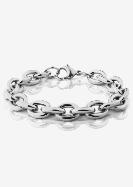 Armband Loop – Silverpläterat