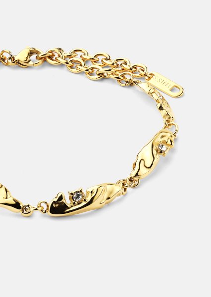 Armband Current - 18k Guldpläterat