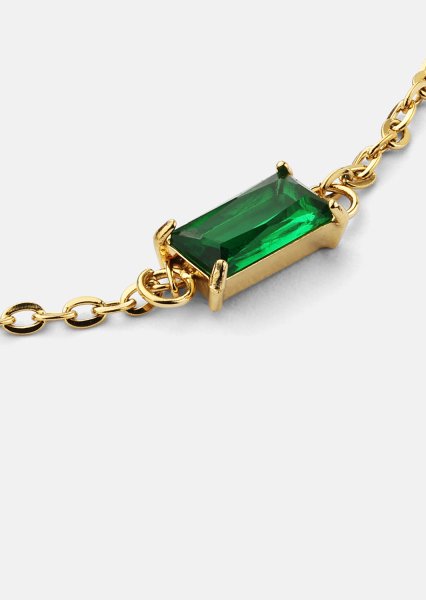 Armband Emeraldis - 18k Guldpläterat