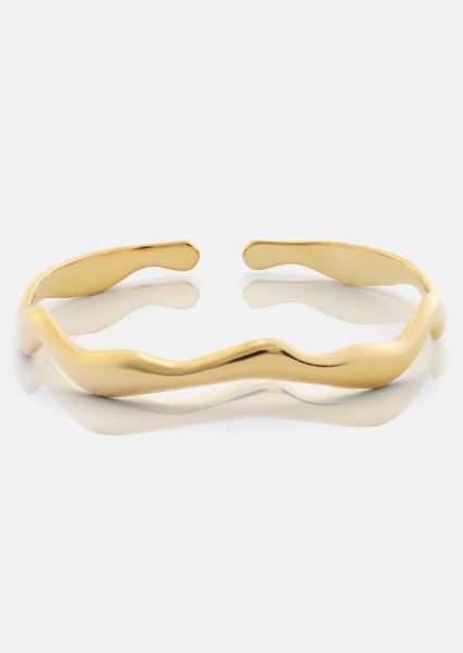 Armband Waveform - 18k Guldpläterat