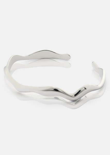 Armband Waveform - Silver Plated
