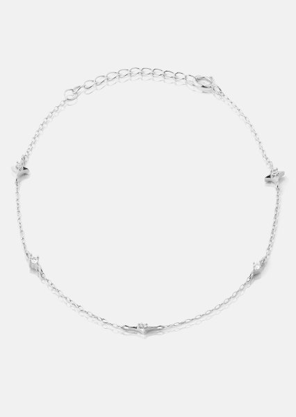 Armband Starlight Charm - Silverpläterat